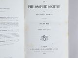 an open book with a black and white image on it