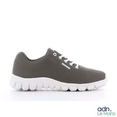 women ' s skeen sneaker in grey with white soles