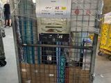 a cart with a lot of items in it