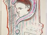 l'image d'un dessin représentant un homme coiffé d'un chapeau