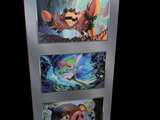 a picture of a picture of a cartoon character on the wall