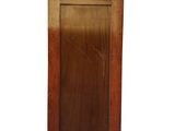 an image of a wooden grandfather clock on a white background