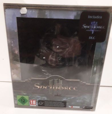 Spell force 3 coffret collector jeu + figurine harvest editi…
