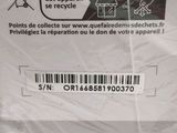 a plastic bag with a label on it that says recycle