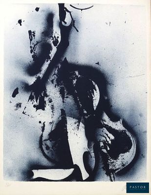 an image of a black and white photo of a person holding a guitar