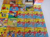 beaucoup de livres pour enfants sur la table