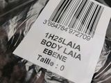 a label on a plastic bag with a barcode on it