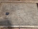 a picture of a piece of wood that is missing