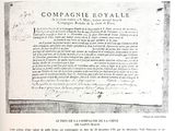 une vieille photographie en noir et blanc représentant une page d'un document