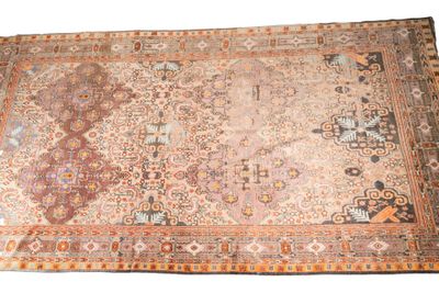 Ancien Samarkande, Début XXe siècle Velours de laine fondati…