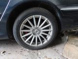 a car that is parked on the side of the road
