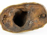 a piece of metal that has been rusted and rusted