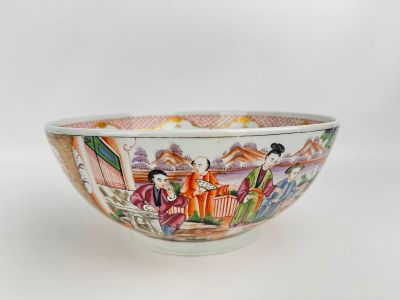 an image of a bowl with asian women on it