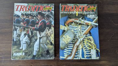TRADITION MAGAZINE - Armes Uniformes Figurines - Album 1 & 2…