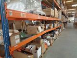 many boxes and boxes on the shelves in the warehouse