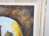 a picture of a painting hanging on the wall of a room