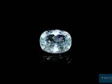 a blue diamond on a black background