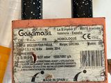 a close up of a box with a label on it