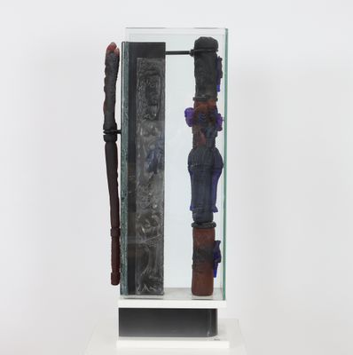 Edward Leibovitz (N en 1946) Sculpture en pte de verre Sig…