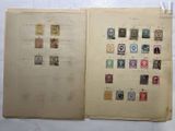 a book with a lot of stamps on it
