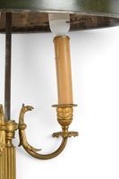 LAMPE BOUILLOTTE (grande) en laiton et bronze, éclairée par … (photo 5)