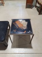 Deux tables bout de canapé dont une avec inclusions (photo 4)