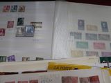a binder with a lot of stamps on it