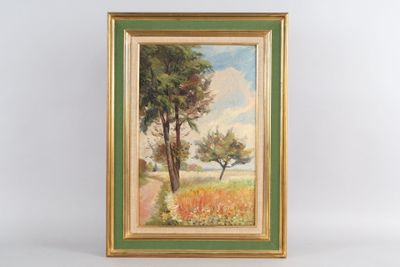 Ecole française début XXème s. : paysage.