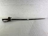 an image of a sword on a white surface