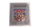 a gameboy game in a plastic case on a white surface