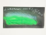 une photo d'un dessin sur une feuille de papier comportant des inscriptions