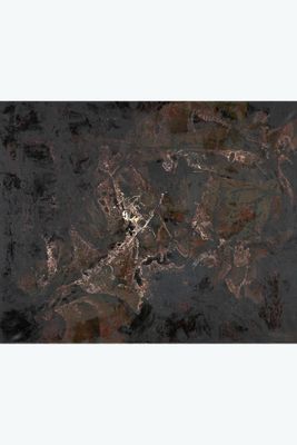 an image of a black and brown marble floor with a white background