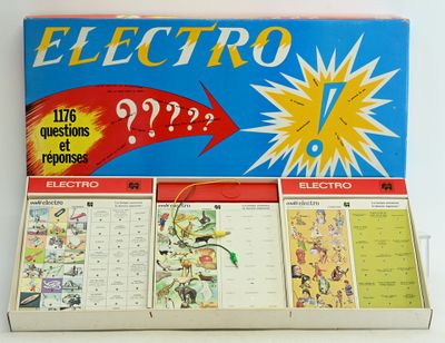 Multi-Electro, de chez Jumbo réf 624 : jeux de 24 tableaux de question - Photo 1