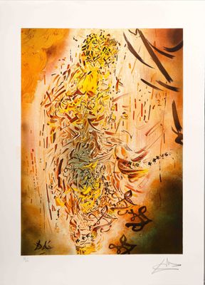 une image d'une peinture sur un mur