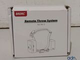 a box that has a remote throw system inside of it