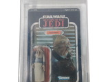 une figurine Star Wars dans un sachet en plastique