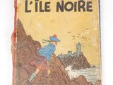 french children ' s book, les adventures de tintin, l ' ile noire