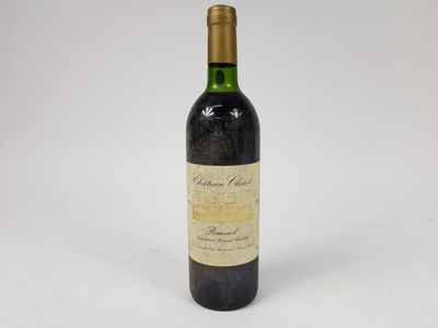 1 bouteille CH. CLINET, Pomerol 1982 (es, MB)