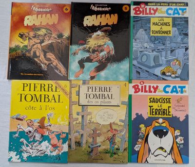 beaucoup de livres sur la table