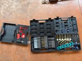 a tool kit that is sitting on the floor