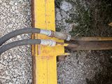 a close up view of a piece of equipment that is laying on the ground