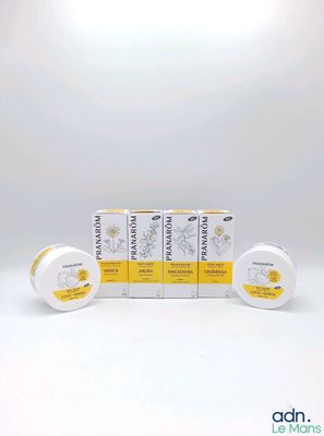 a group of three boxes of lip bales sitting on top of each other
