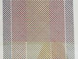 an abstract painting of a square pattern on a white background