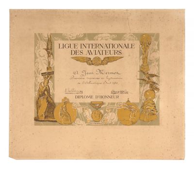 une vieille photo représentant un livre sur lequel figurent un homme et une femme