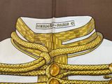 a drawing of a military uniform with gold buttons on it