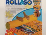a close up of a book with a roll and go puzzle on it