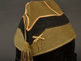 an image of a military hat on a mannequin head