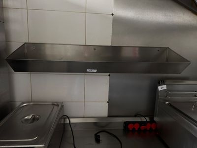 Etagère pour les frites en INOX de marque ROYAL - L 120cm - Photo 1