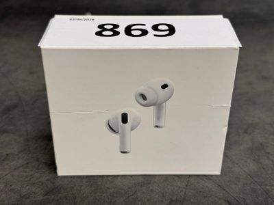 an apple airpods are in a box on a table