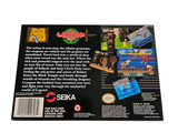 a back cover of a video game with a picture of a man